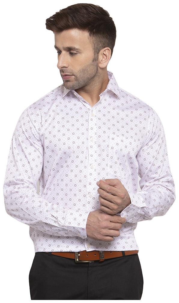 

Copperline Men Slim fit Formal Shirt - White