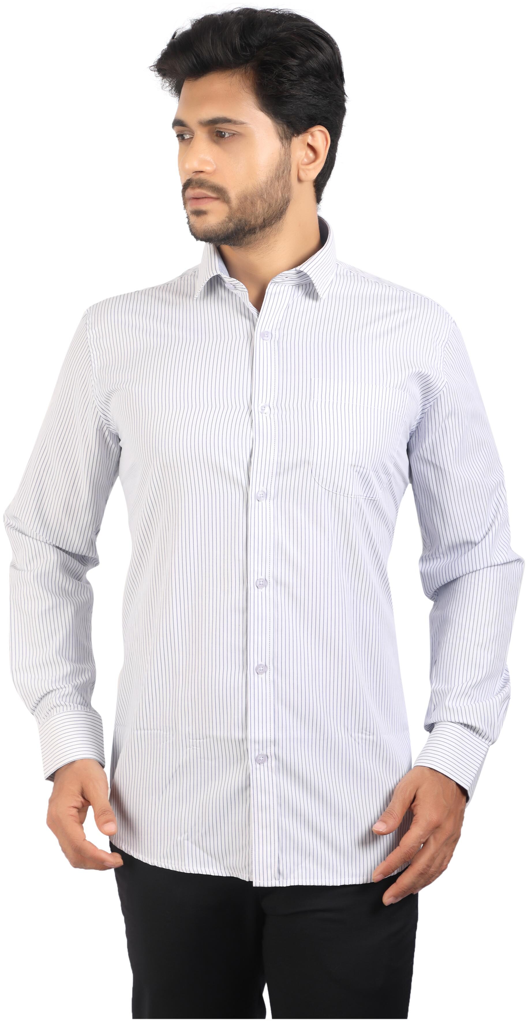 

CORPORATE CLUB Men Regular fit Formal Shirt - Blue White