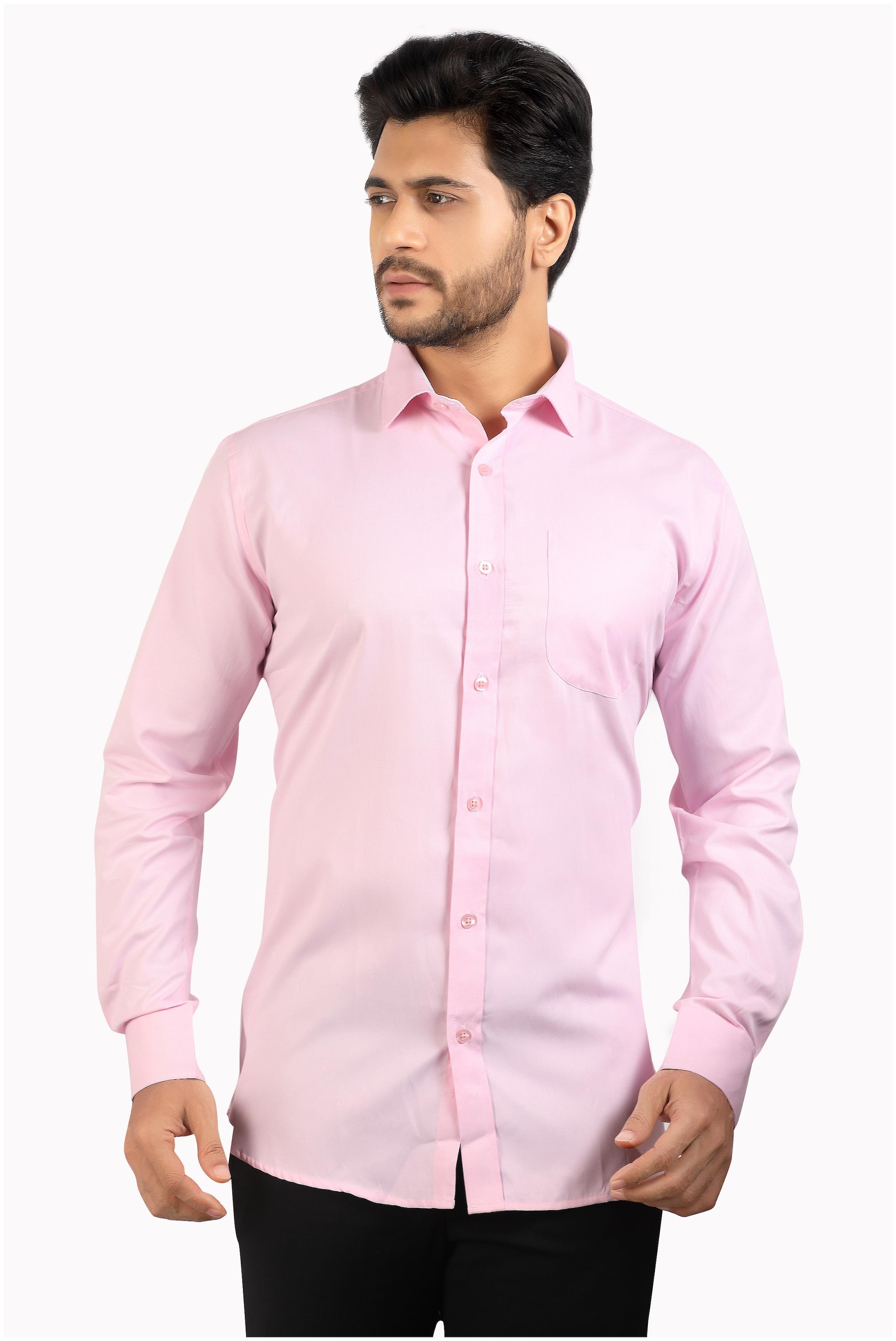 

CORPORATE CLUB Men Regular fit Formal Shirt - Pink