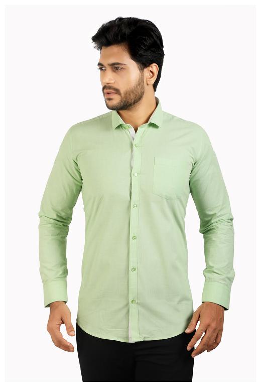 

CORPORATE CLUB Men Regular fit Formal Shirt - Green