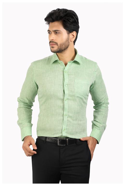 

CORPORATE CLUB Men Regular fit Formal Shirt - Green