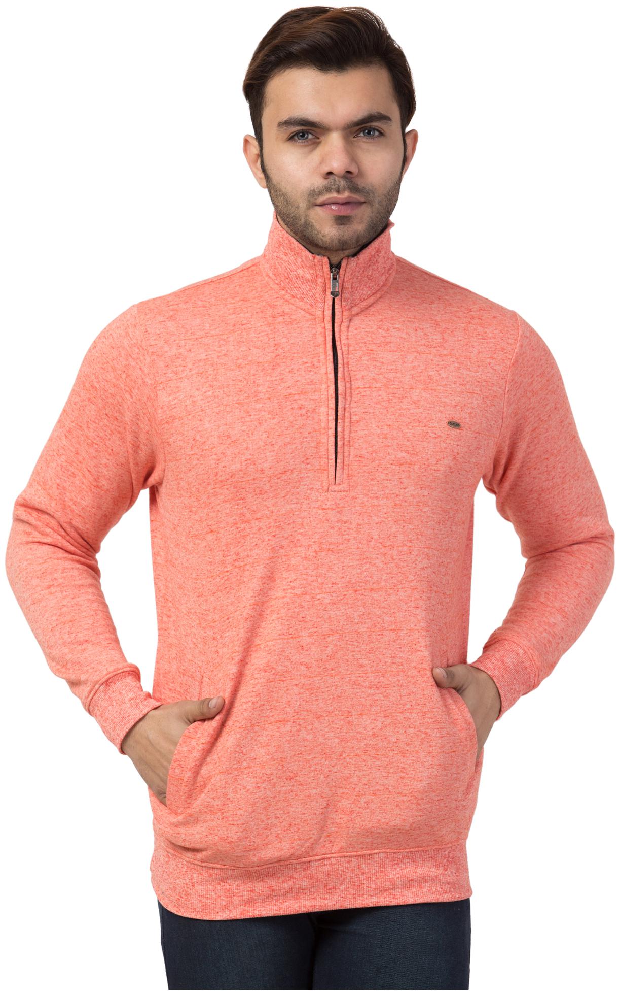 

Corsair Men Pink Turtle neck Sweatshirt