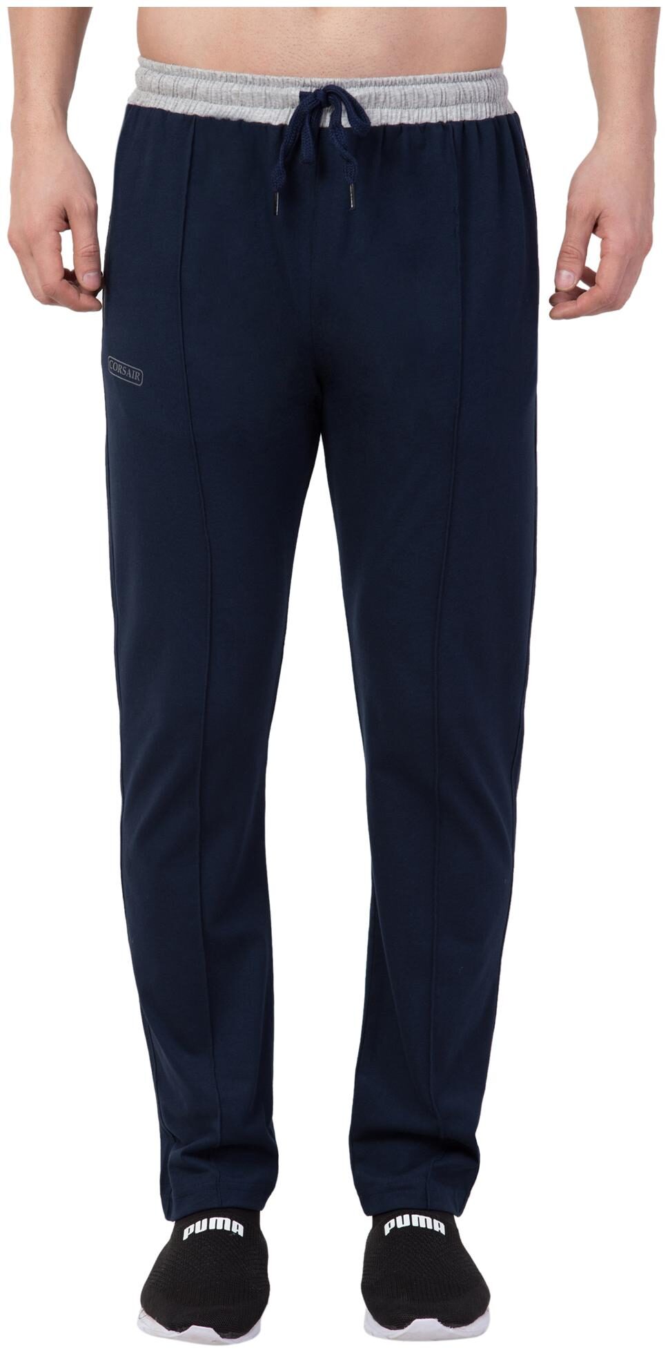 

Corsair Men Navy blue Solid Regular fit Track pants