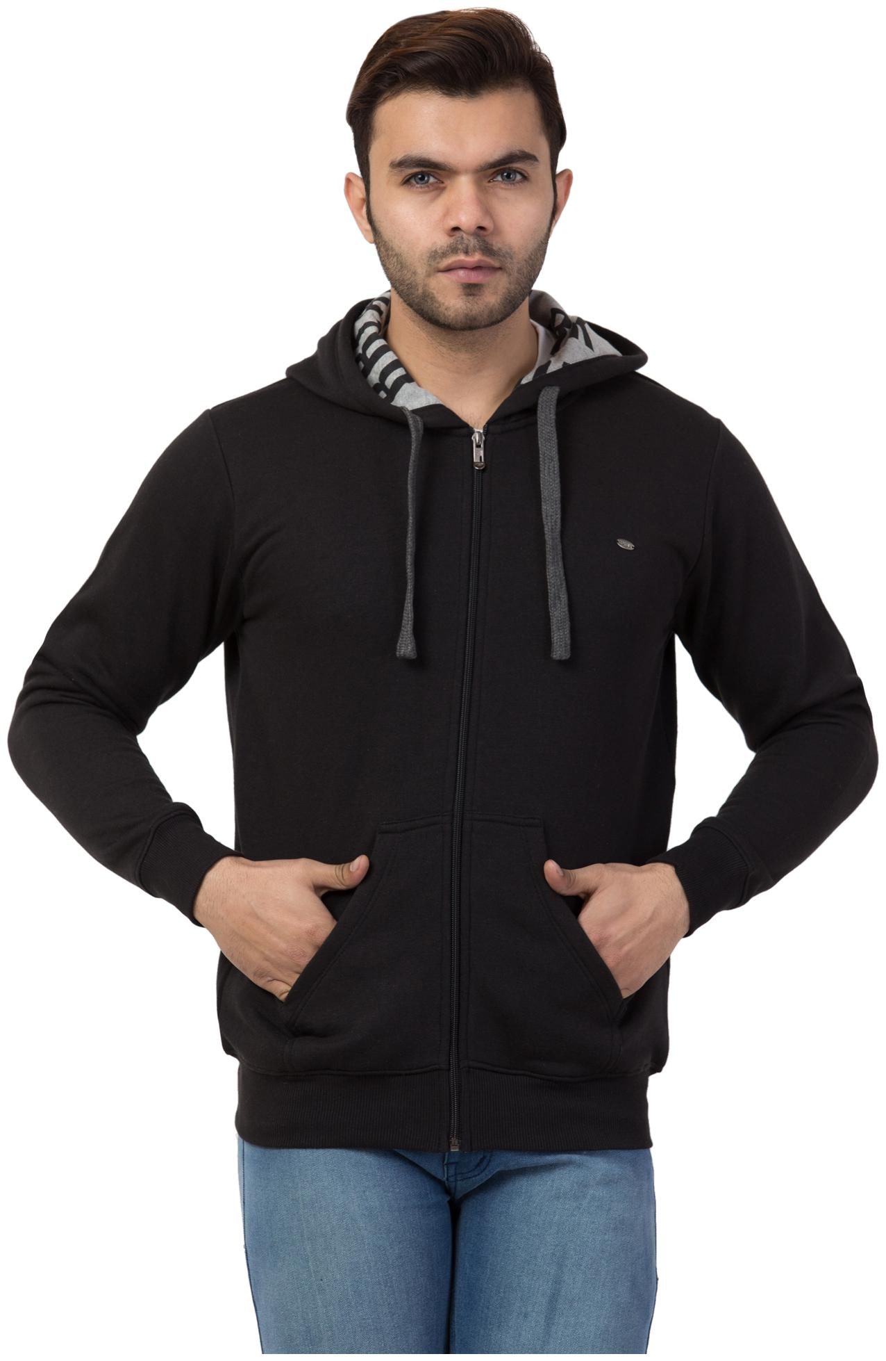 

Corsair Men Black Hooded Hoodie