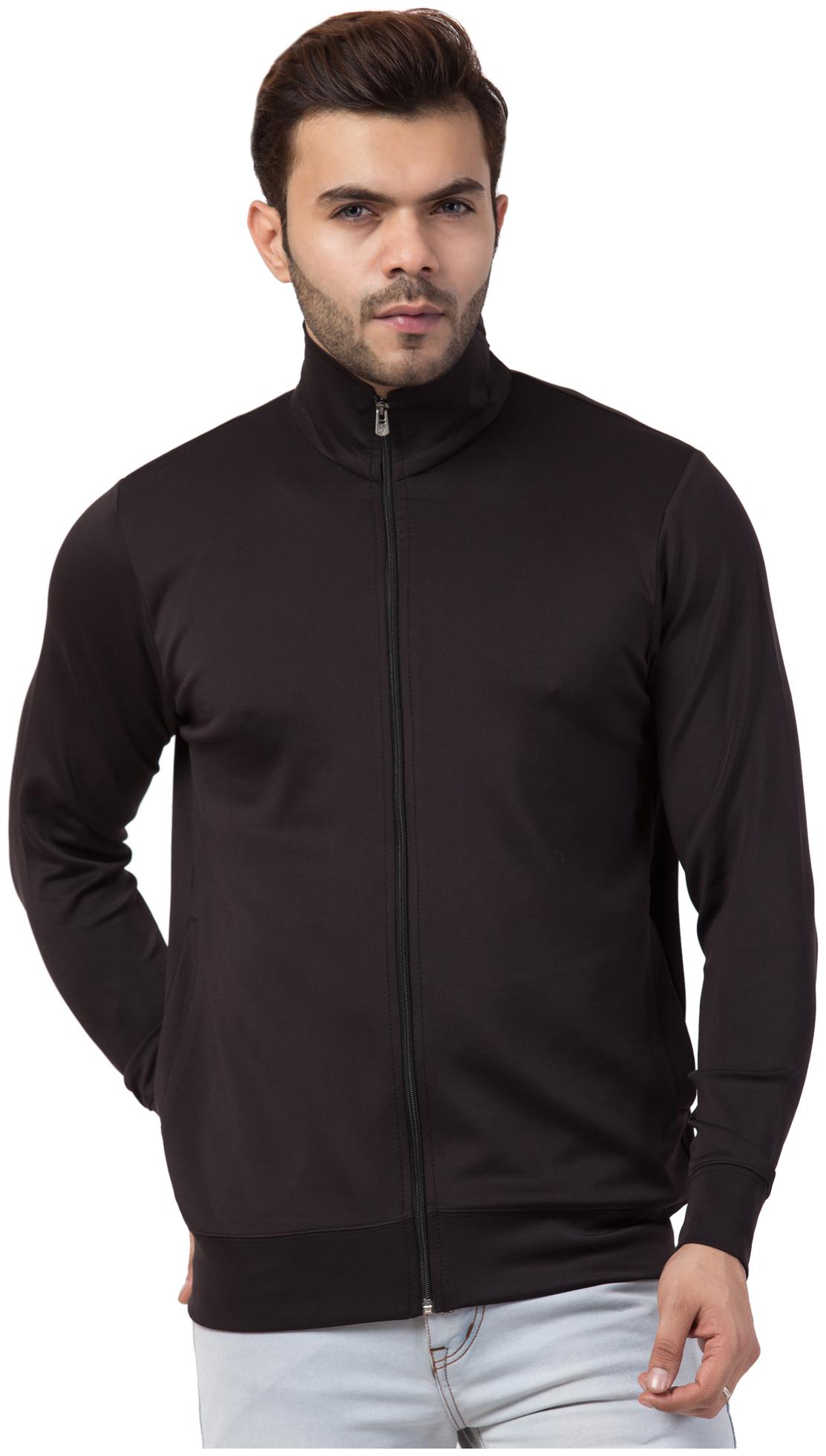 

Corsair Men Regular Fit Scuba Solid Sports Jacket-Black
