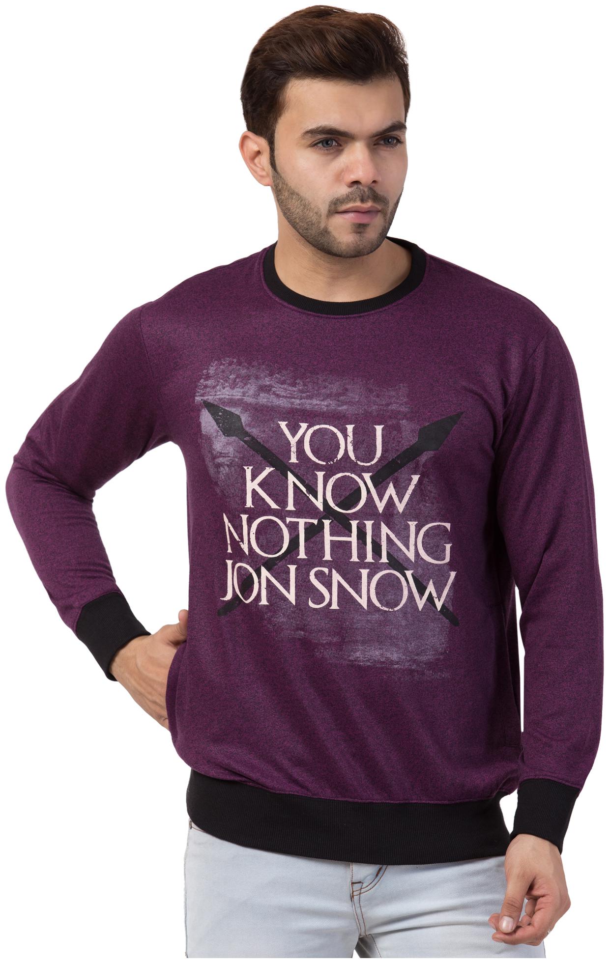 

Corsair Men Purple Round neck Sweatshirt