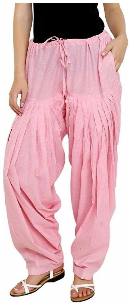 

AVINZO Cotton Salwar - Pink