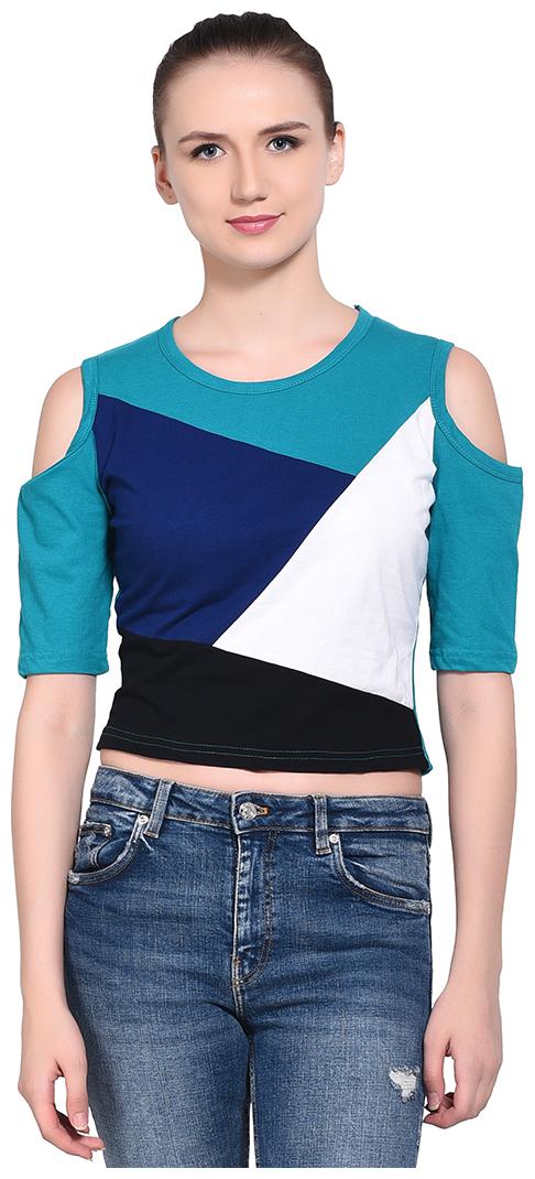 

Geum Women Solid Regular top - Multi