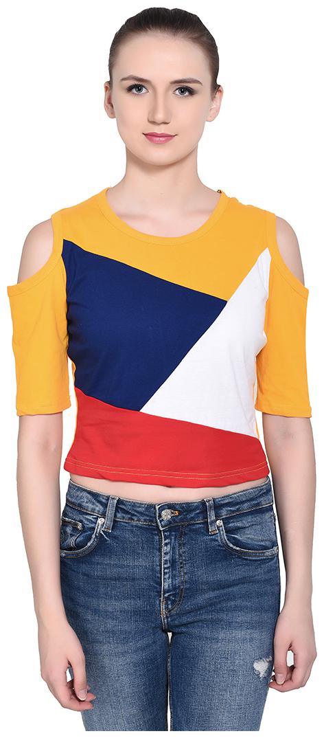 

Geum Women Solid Regular top - Multi