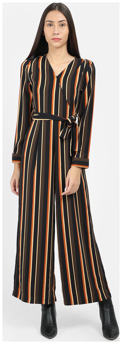 

Cover Story Striped Jumpsuit - Multi
