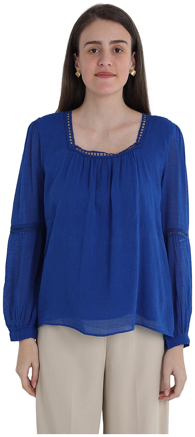 

Cover Story Women Solid Regular top - Blue