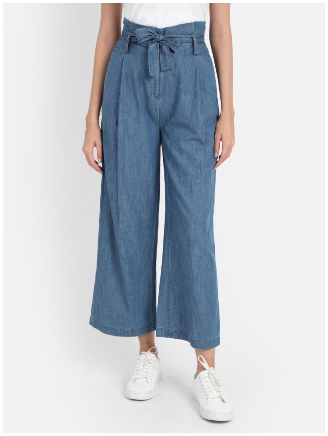 

Cover Story Women Blue Regular fit Regular trousers