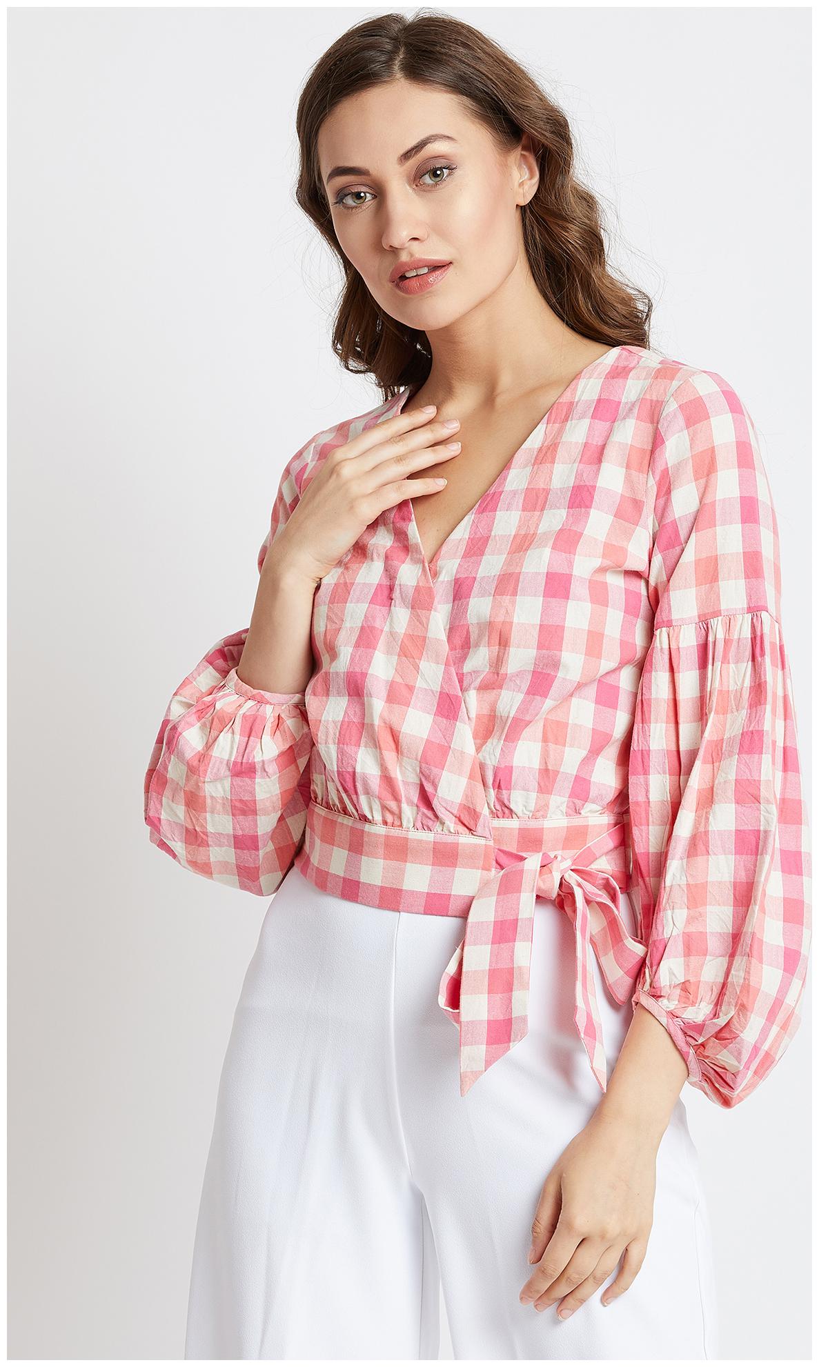 

Cover Story Women Embellished Blouson top - Multi
