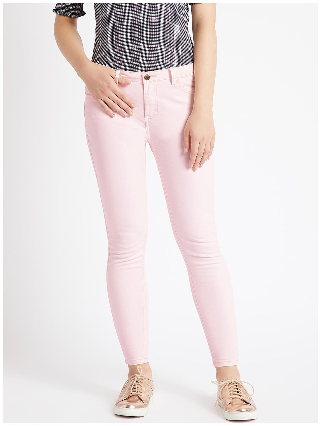 

Cover Story Women Pink Skinny fit Jeans