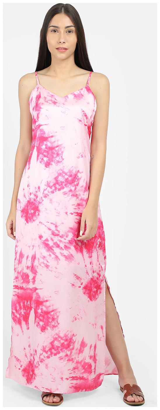 

Cover Story Pink Printed Bodycon dress