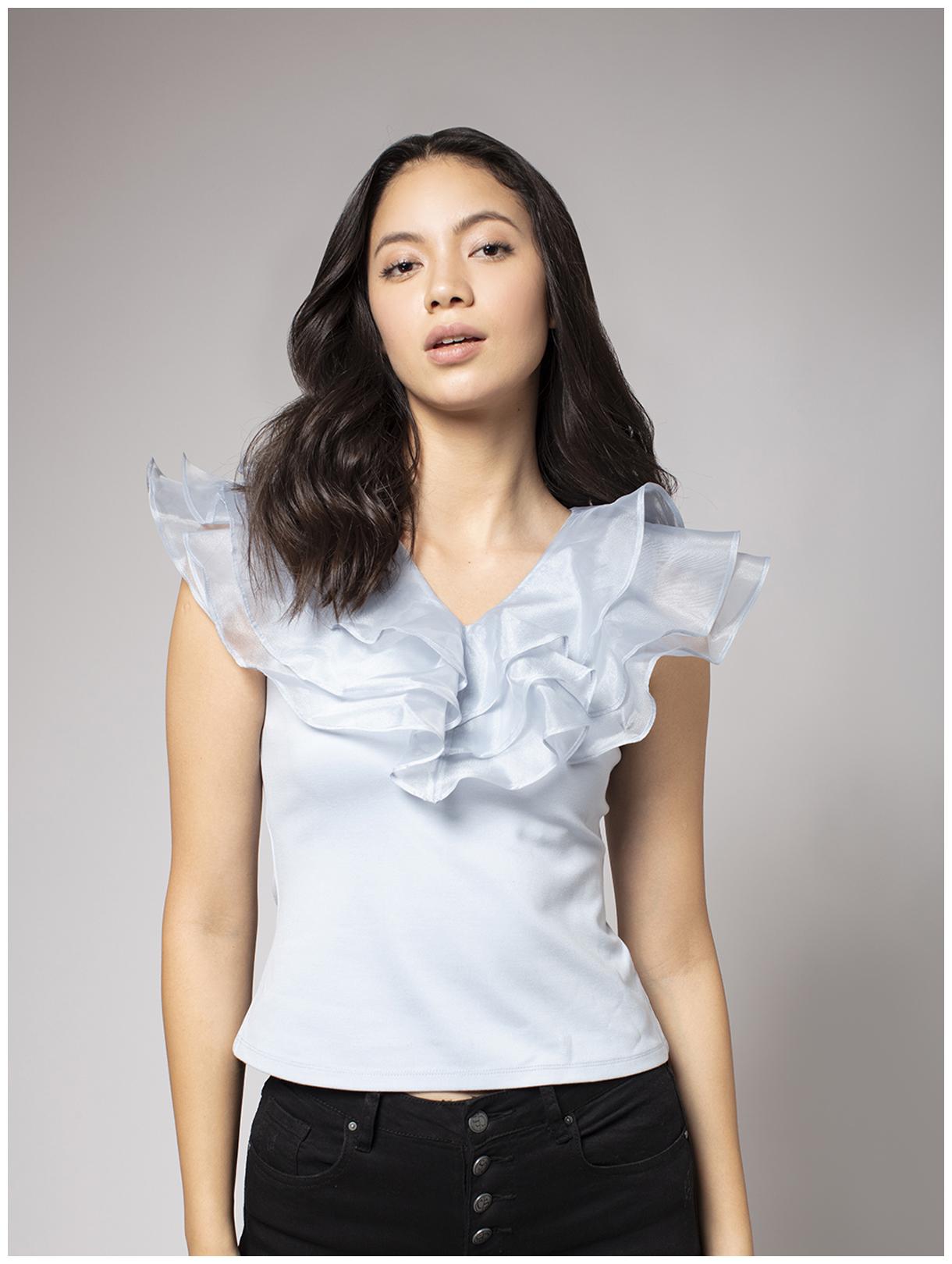 

Cover Story Women Solid Regular top - Blue
