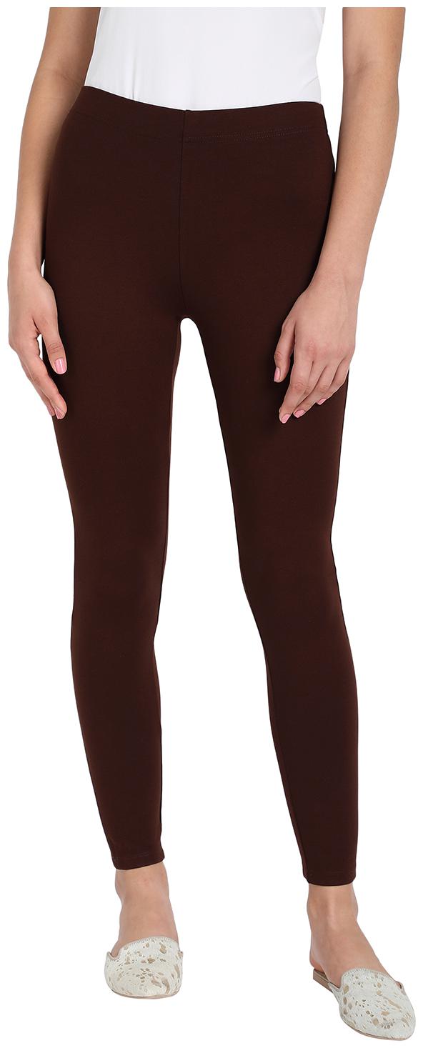 

Cover Story Polyester Women Leggings Brown