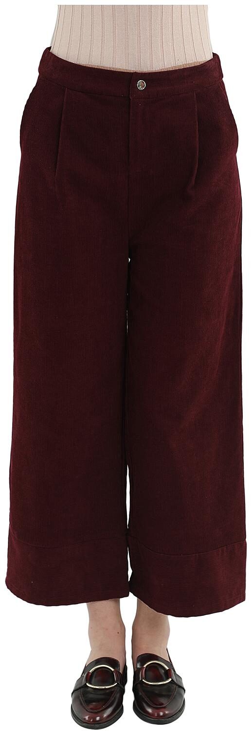 

Cover Story Women Maroon Regular fit Cullotes