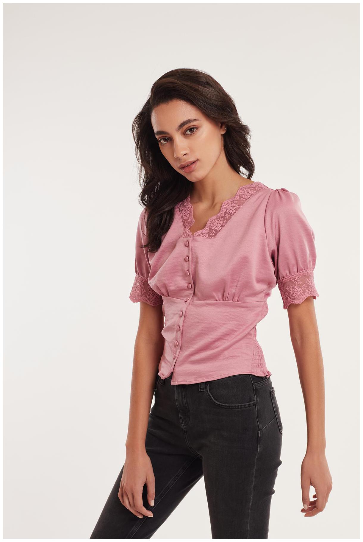 

Cover Story Women Solid Regular top - Pink