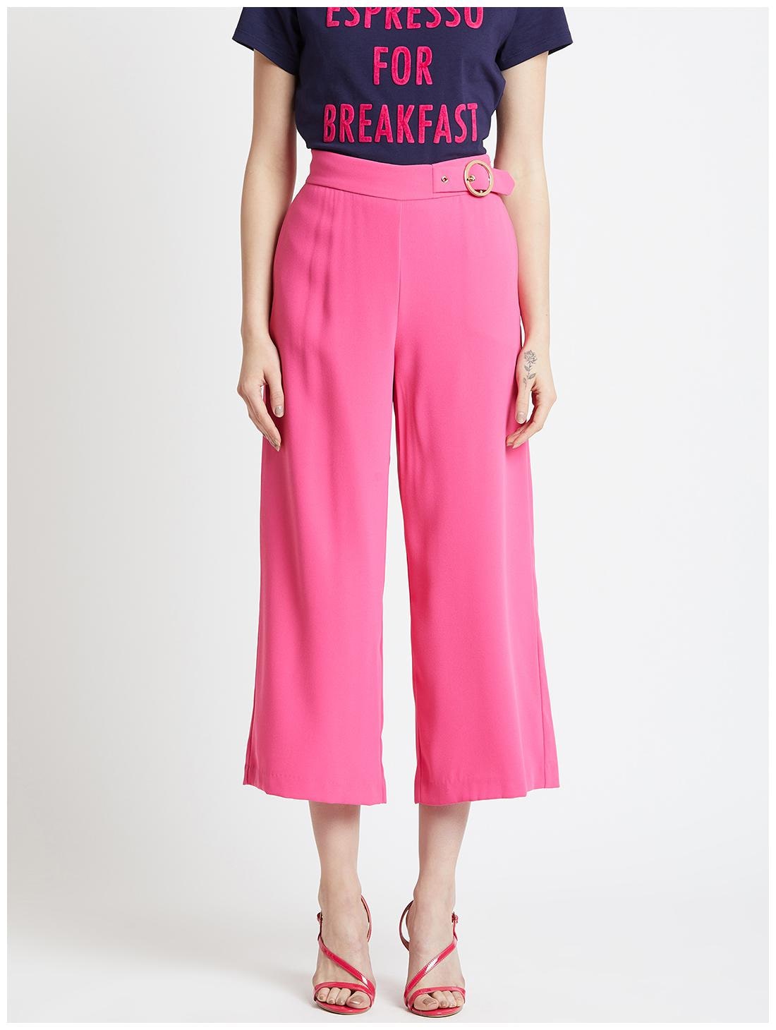 

Cover Story Women Pink Regular fit Cullotes