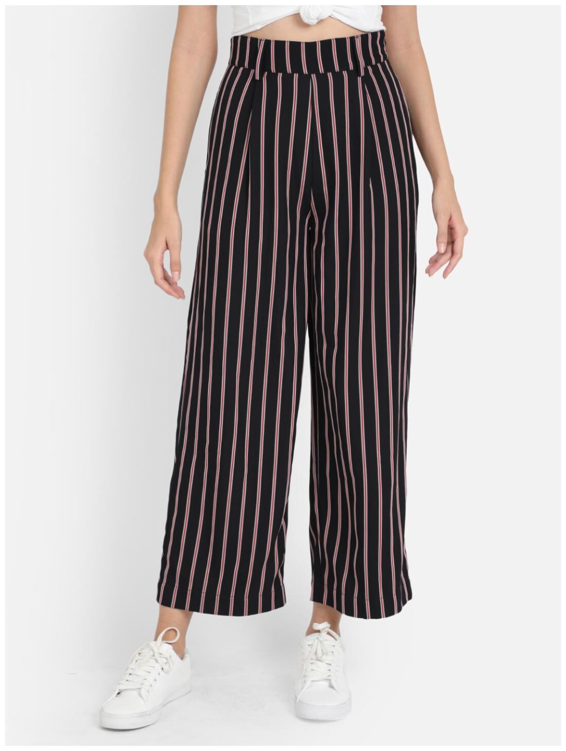 

Cover Story Women Black Regular fit Regular trousers