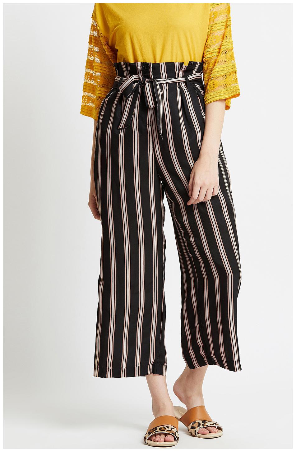 

Cover Story Women Black Regular fit Cullotes