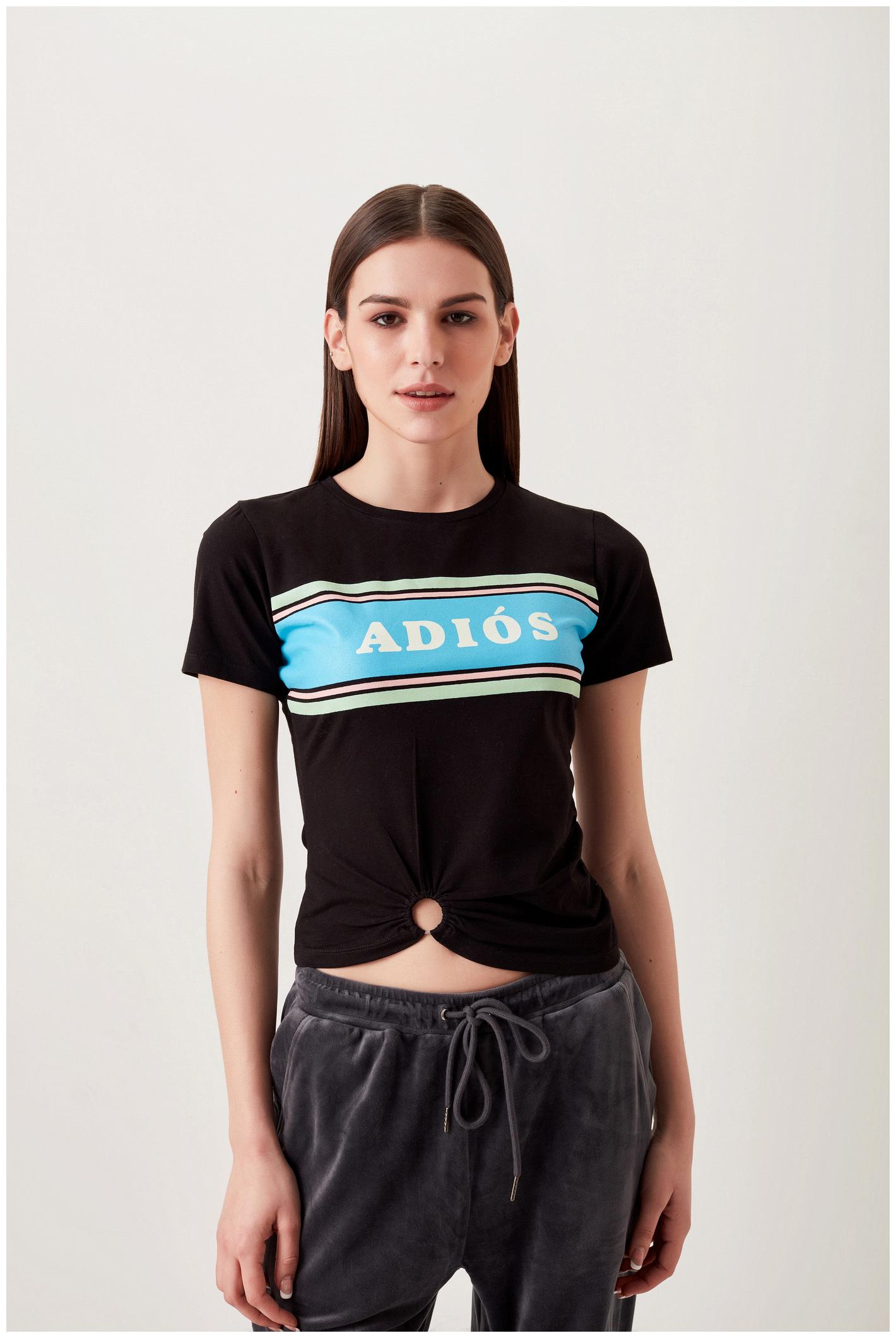 

Cover Story Women Black Regular fit Round neck Cotton T shirt