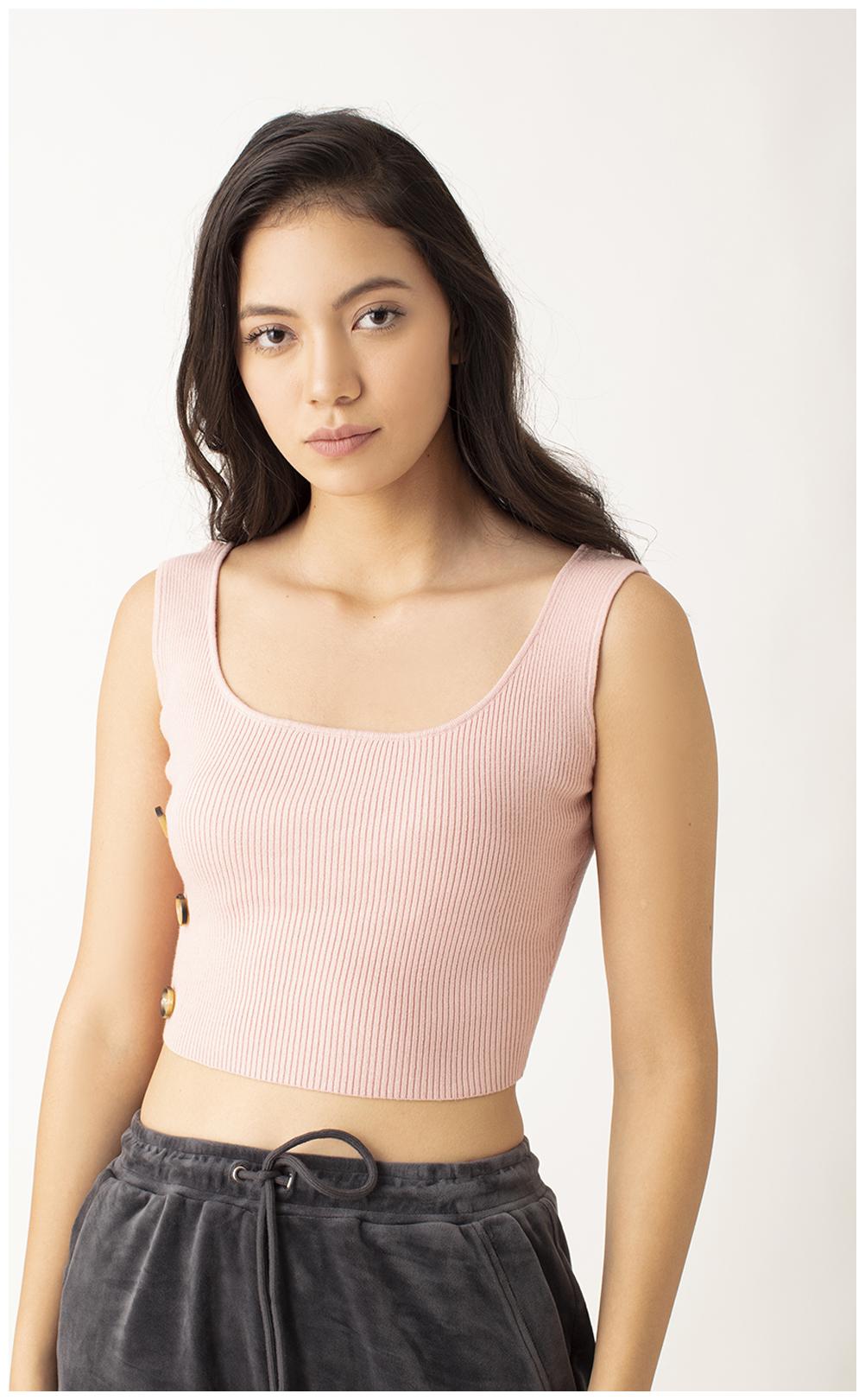 

Cover Story Women Solid Regular top - Pink