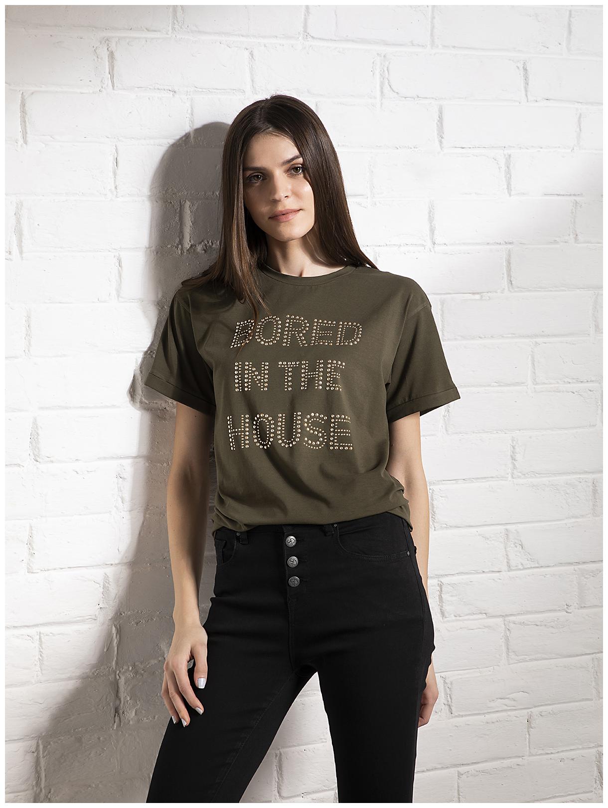 

Cover Story Women Green Regular fit Round neck Cotton T shirt