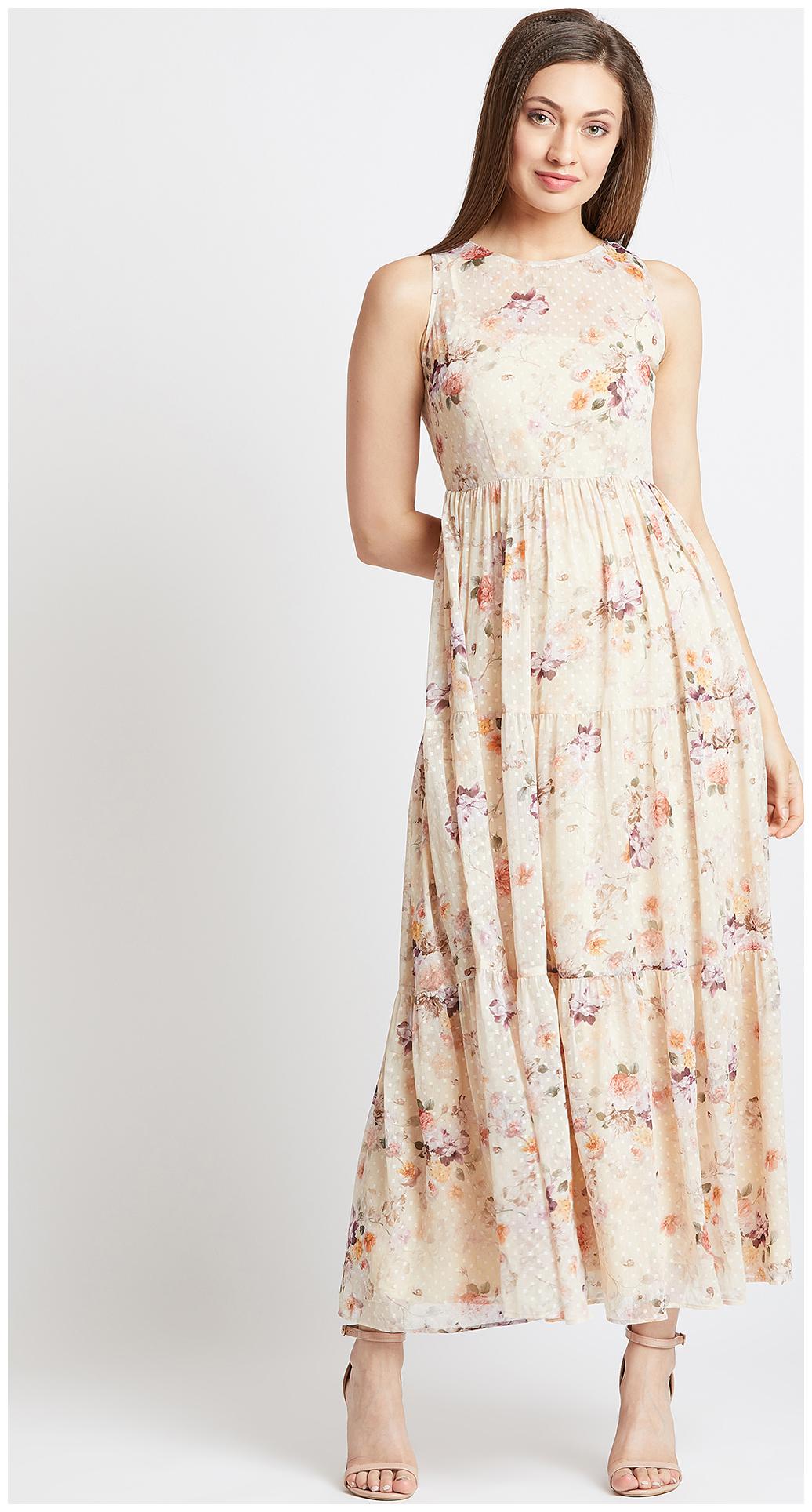 

Cover Story Multi Printed Maxi dress