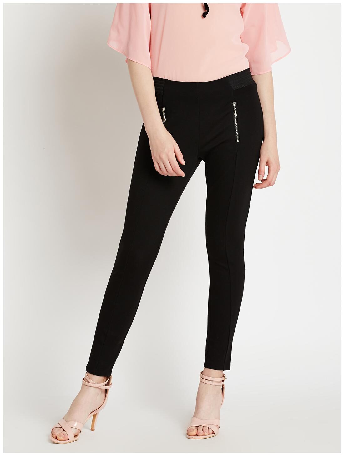 

Cover Story Women Black Slim fit Jegging