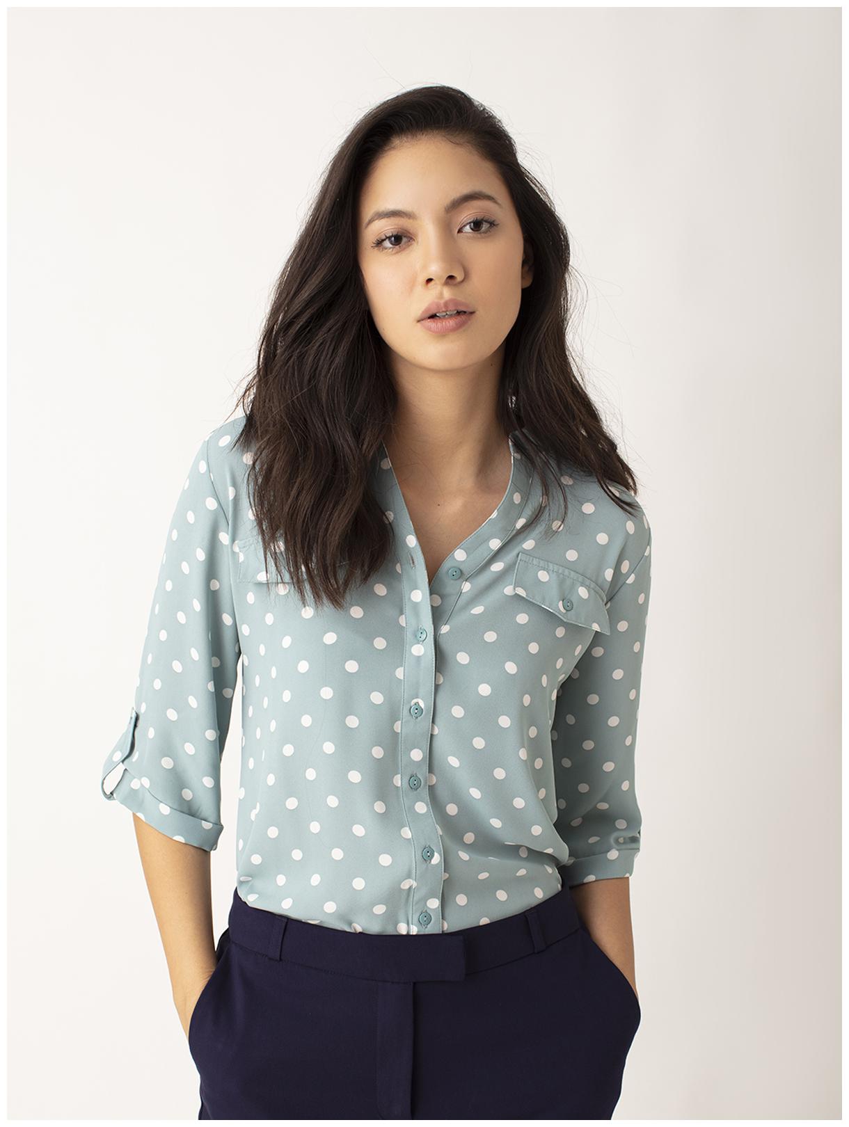 

Cover Story Women Polka dots Regular top - Blue