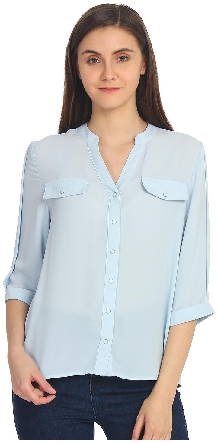 

Cover Story Women Solid Shirt style - Blue