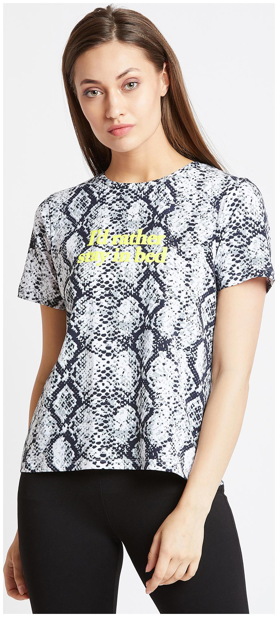 

Cover Story Women Multi Regular fit Round neck Cotton T shirt