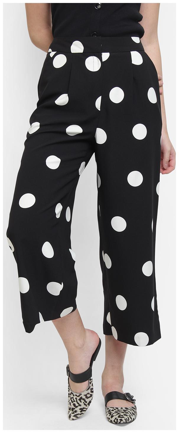 

Cover Story Women Black Regular fit Cullotes