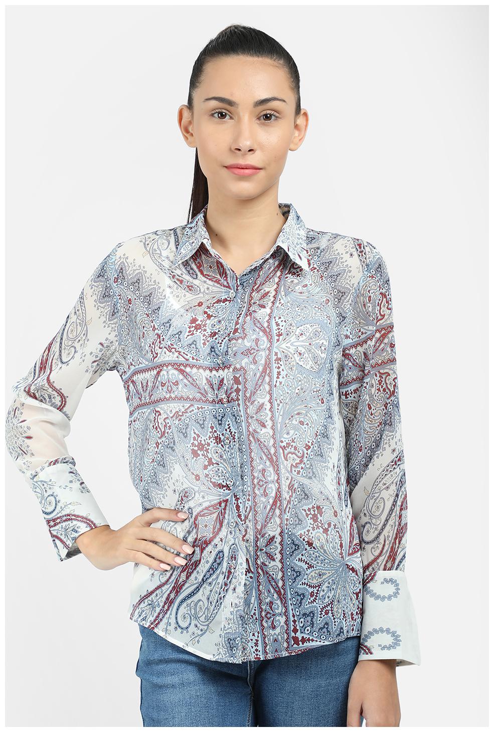 

Cover Story Women Printed Regular top - Multi