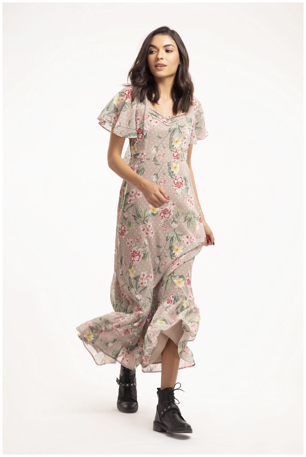 

Cover Story Multi Floral Maxi dress