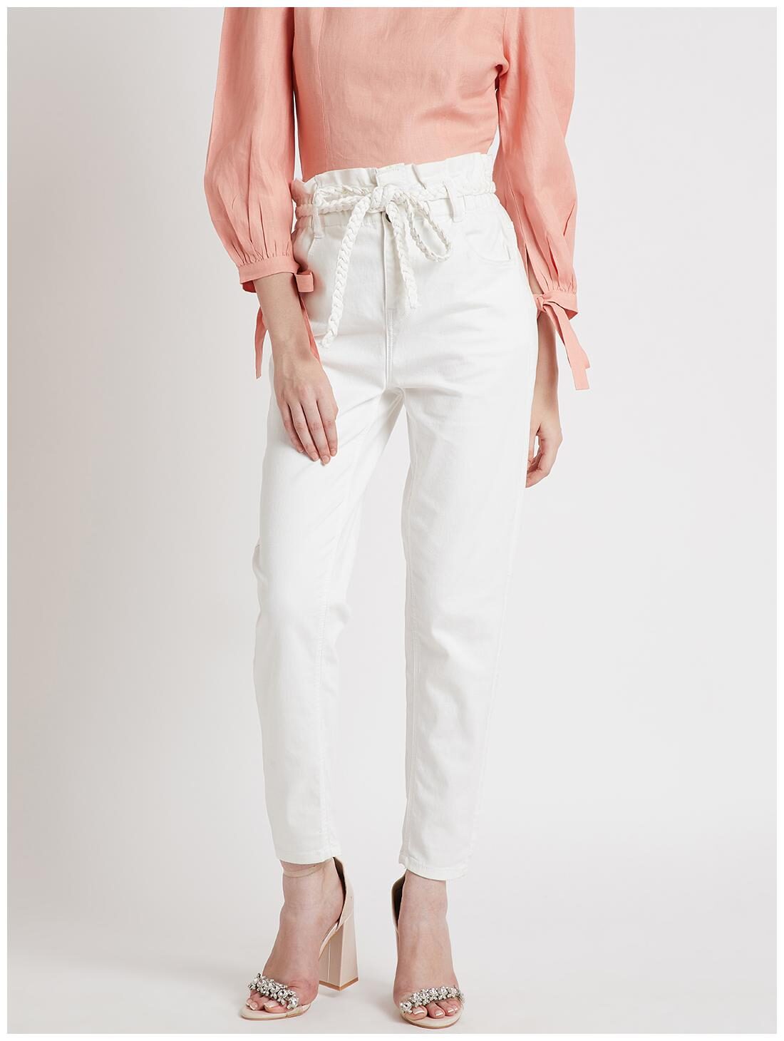 

Cover Story Women White Relaxed fit Jeans