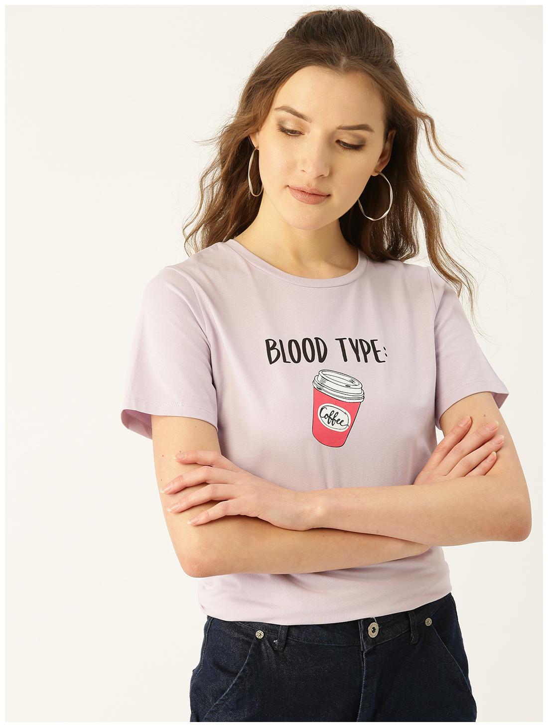 

Cover Story Women Beige Regular fit Round neck Cotton T shirt