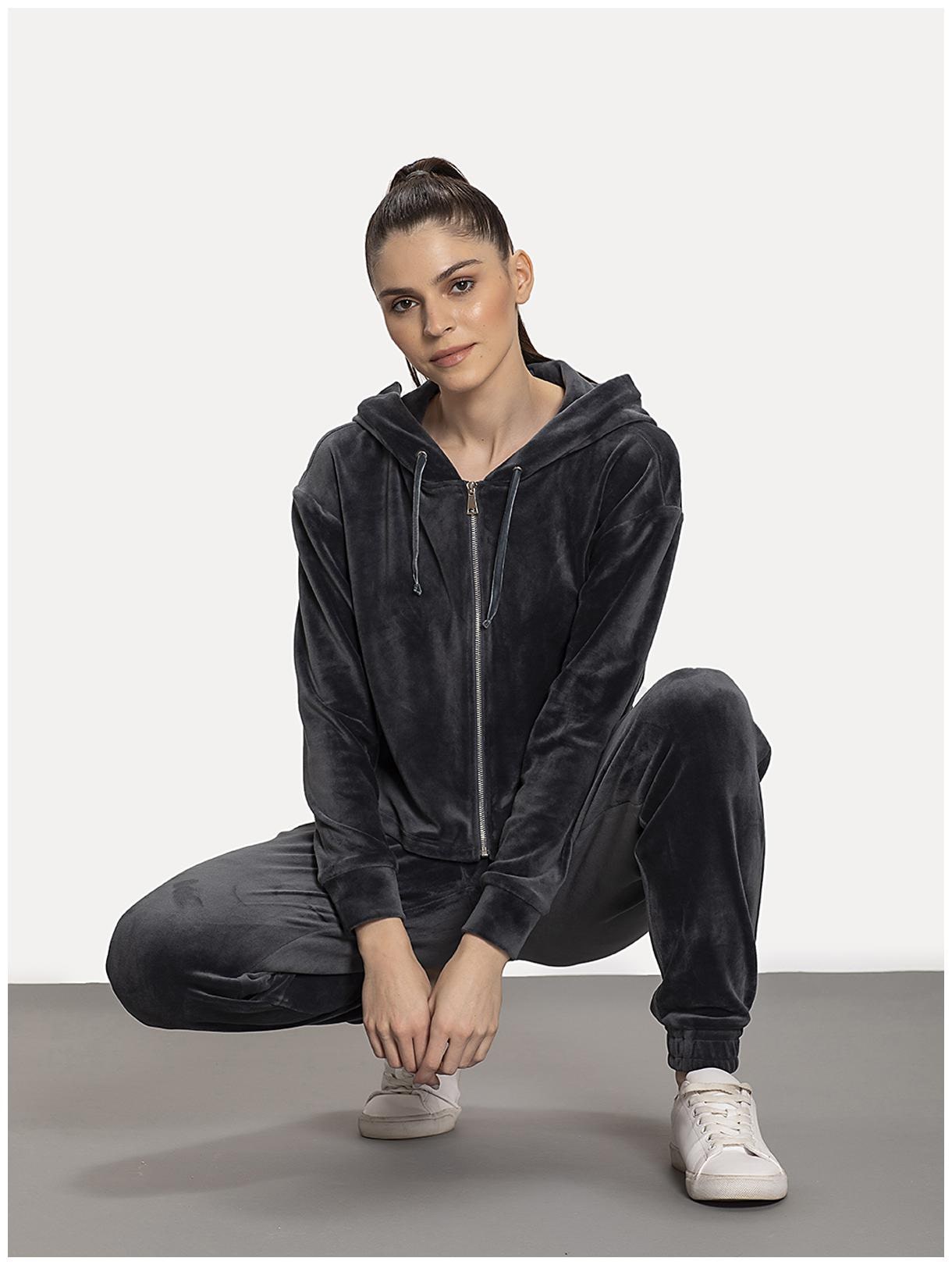 

Cover Story Women Solid Sweatshirt - Grey