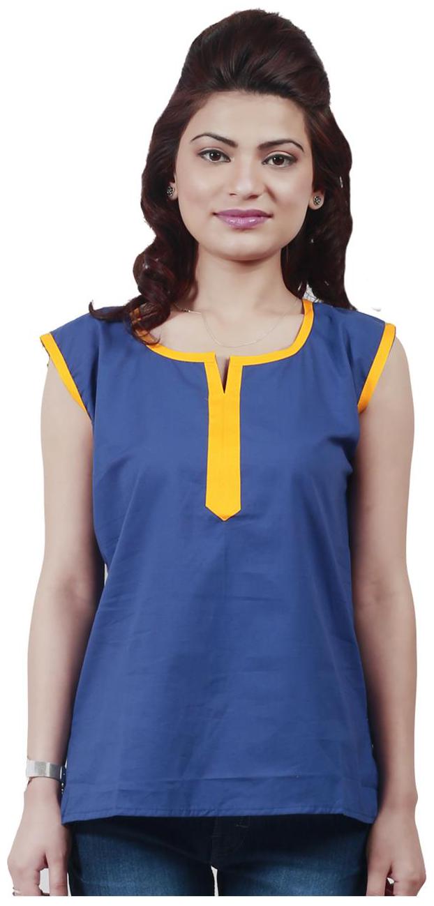 

Sukuma Women Purple Solid Straight Kurti