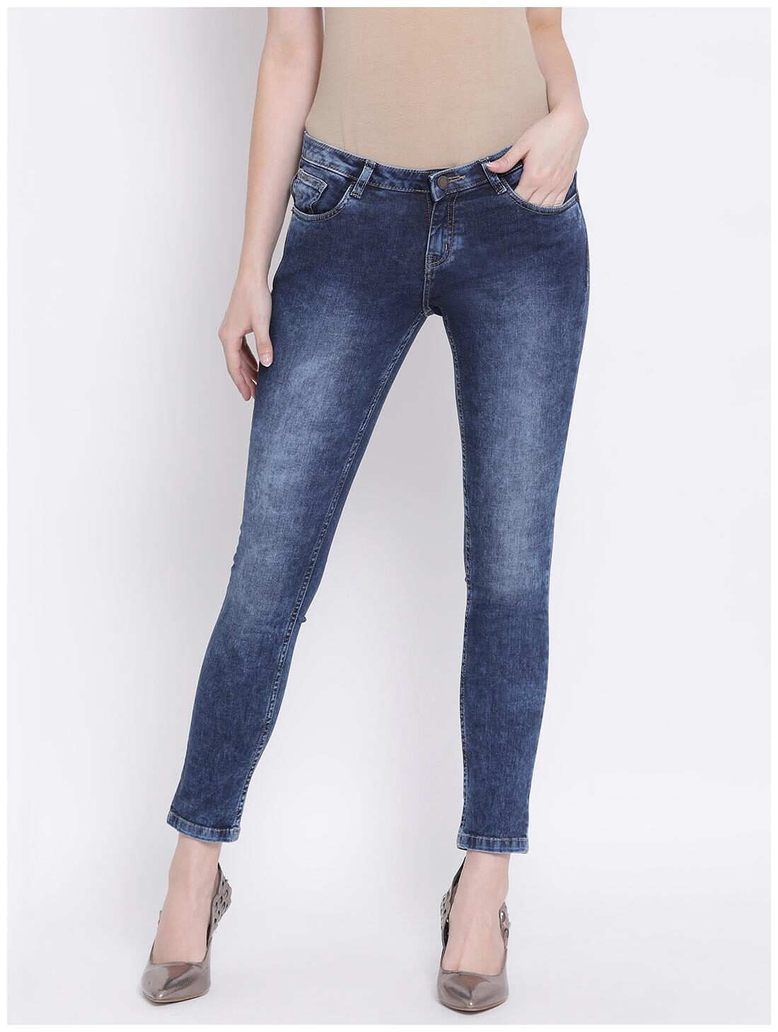 

Crimsoune Club Women Blue Slim fit Jeans