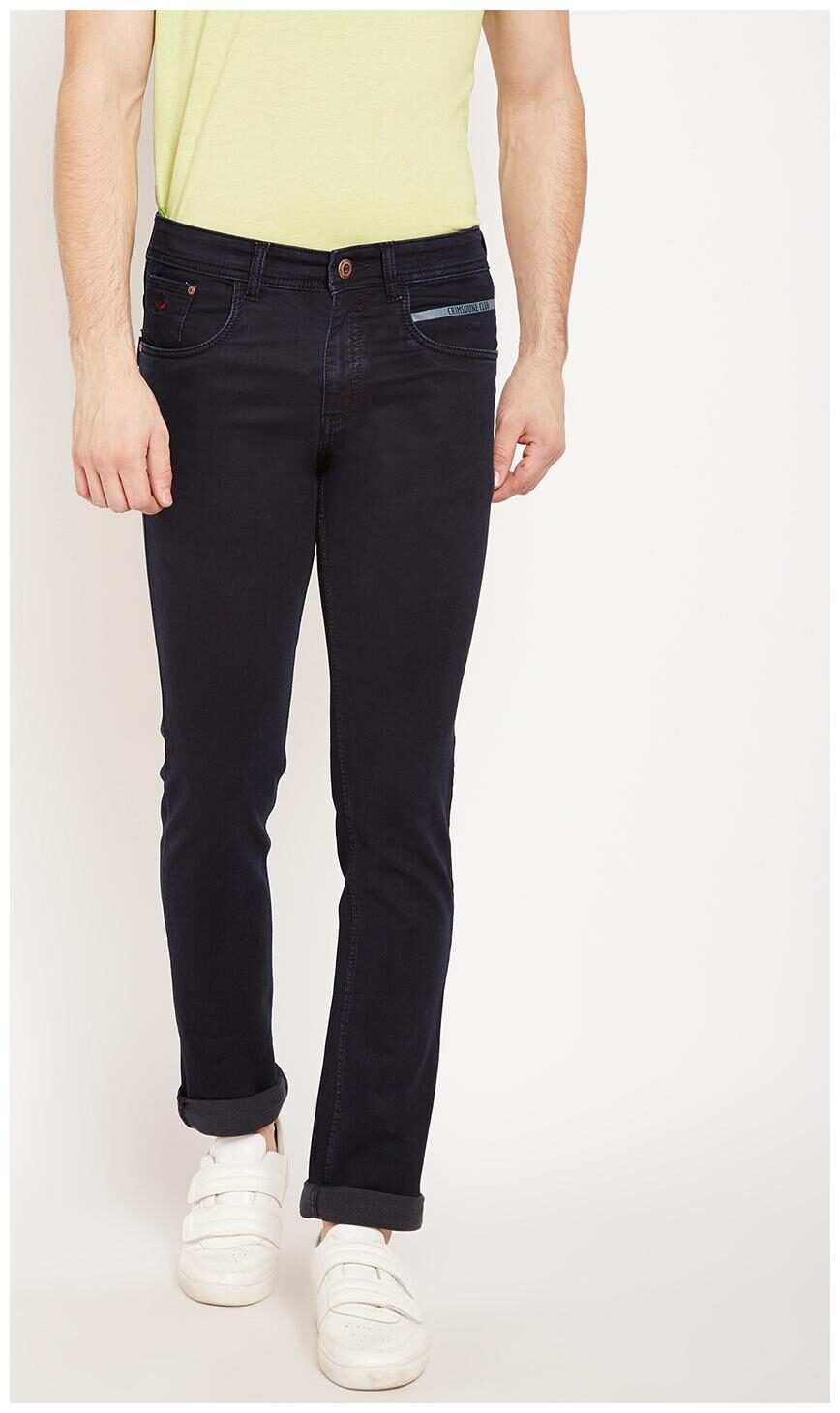 

Crimsoune Club Men Black Slim Fit Jeans