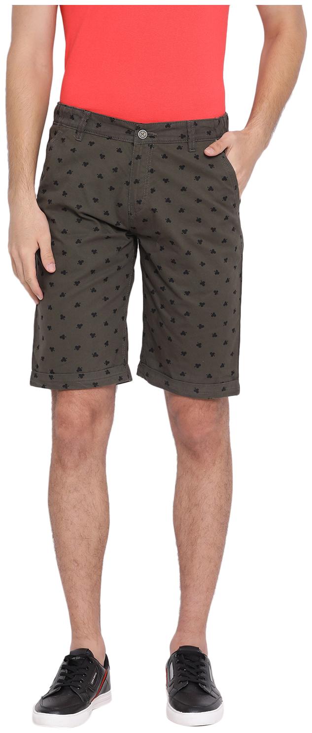 

Crimsoune Club Men Grey Slim Fit Regular Shorts