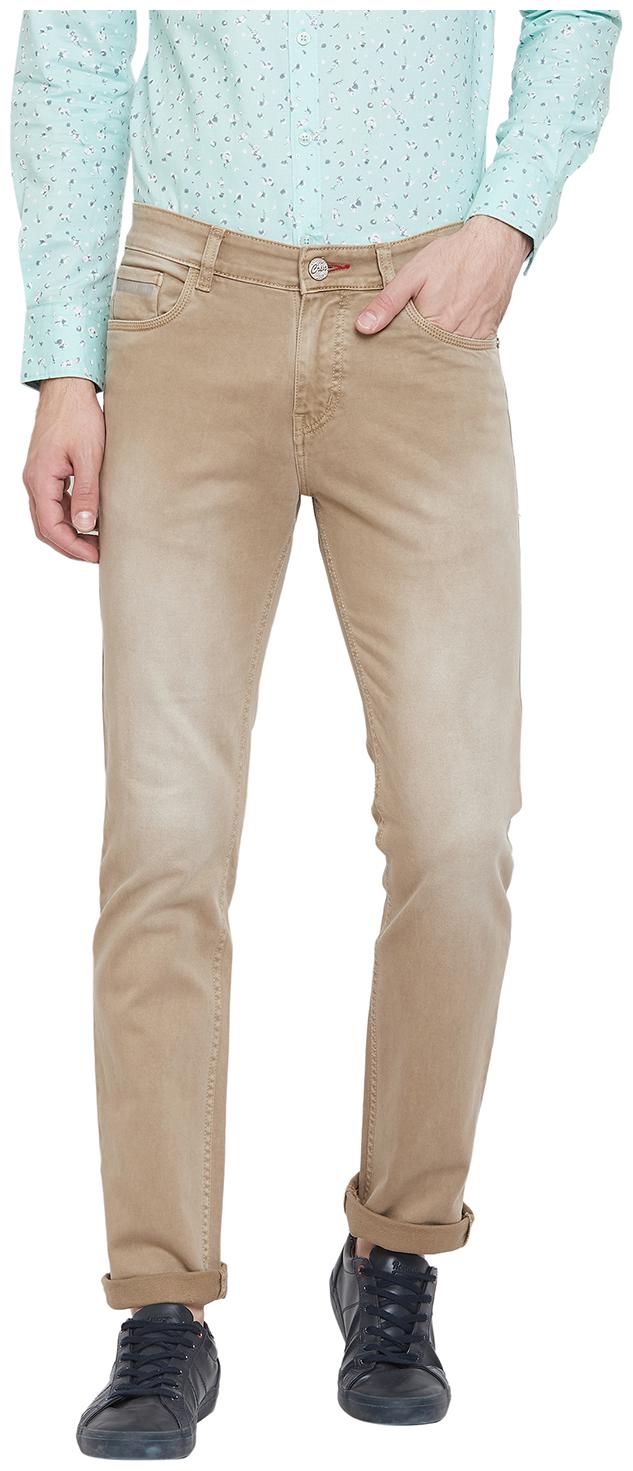 

Crimsoune Club Men Beige Slim Fit Jeans
