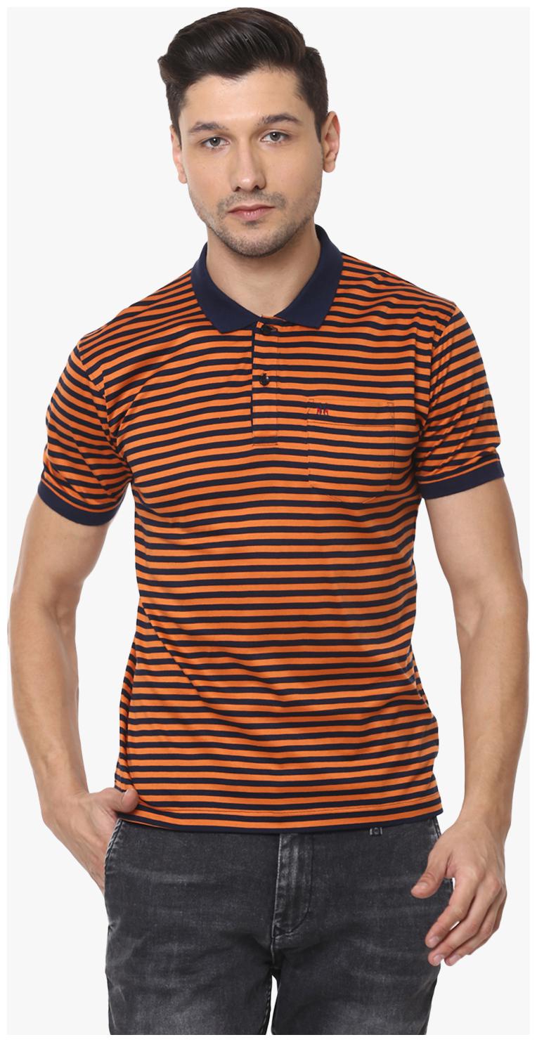 

Crimsoune Club Men Brown Slim fit Cotton Polo collar T-Shirt - Pack Of 1
