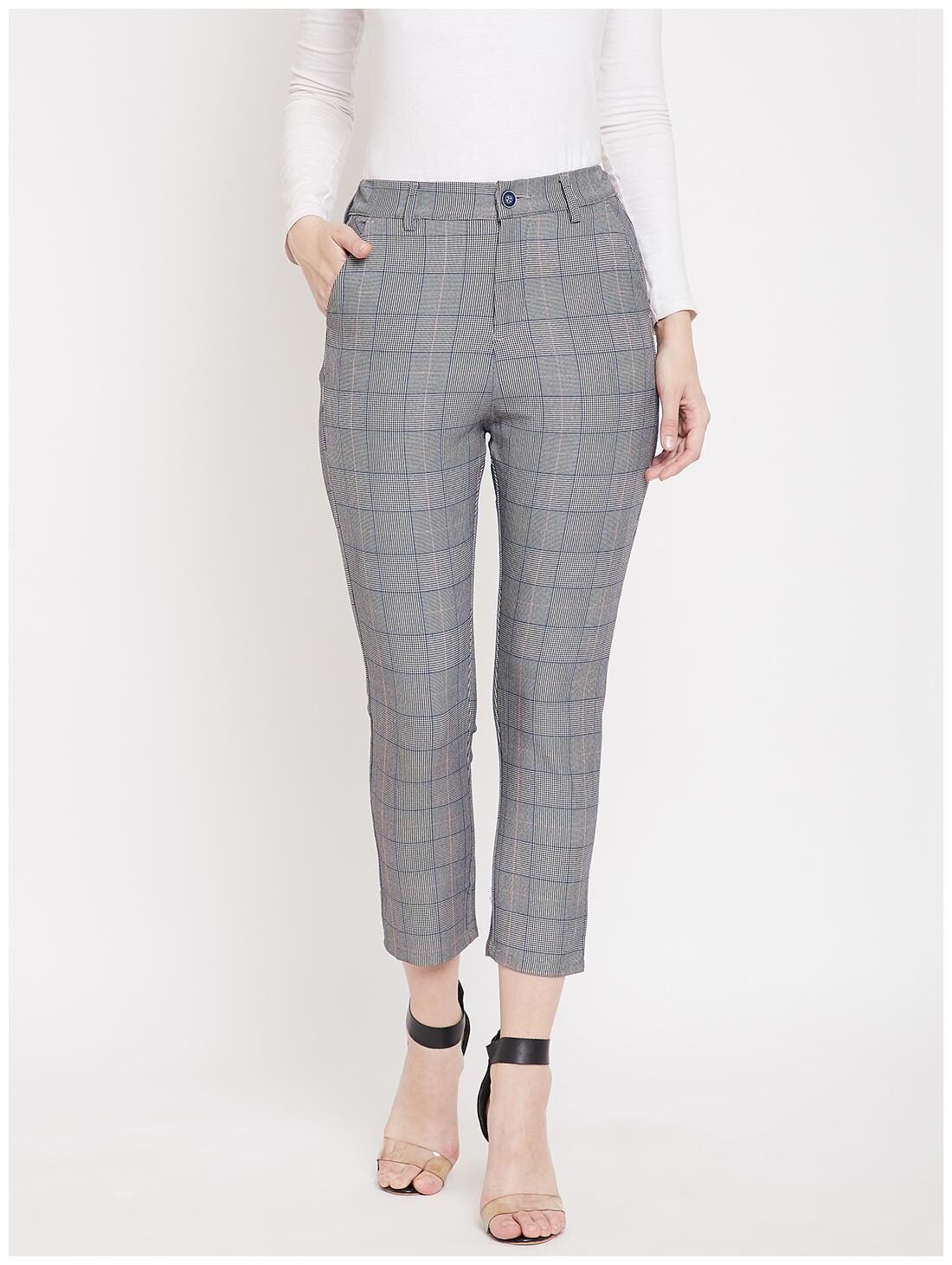

Crimsoune Club Women Grey Slim fit Chinos