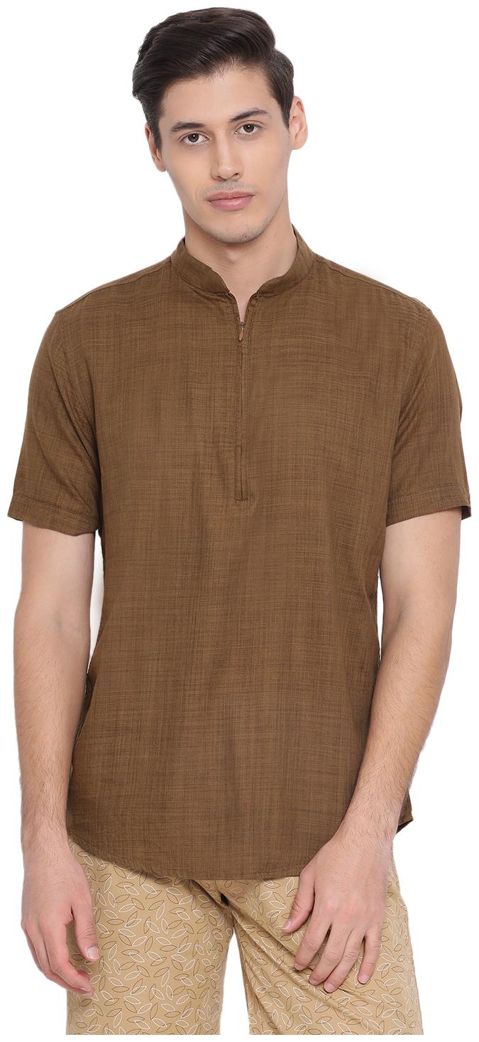 

Crimsoune Club Men Brown Slim Fit Kurta