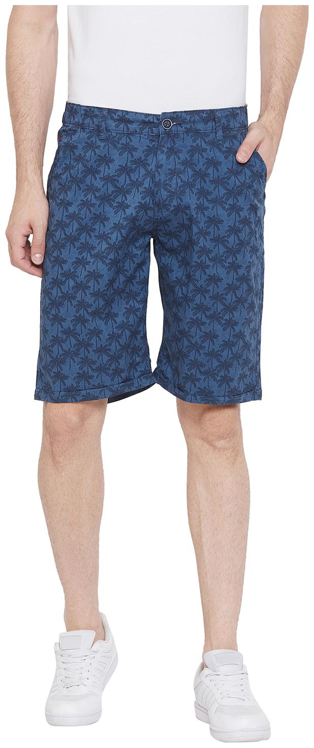

Crimsoune Club Men Blue Slim Fit Regular Shorts