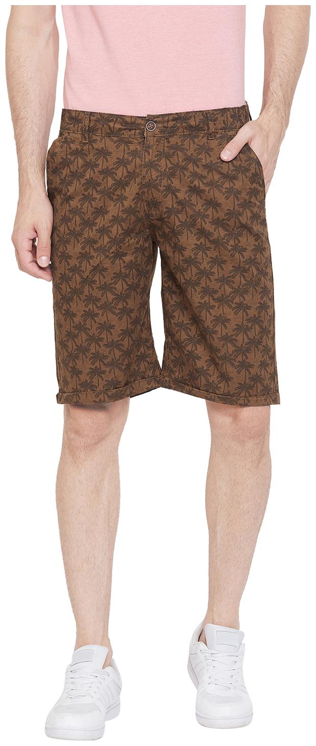 

Crimsoune Club Men Brown Slim Fit Regular Shorts